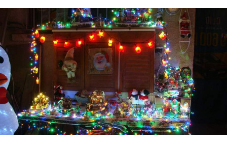 Décoration de Noël chez François 