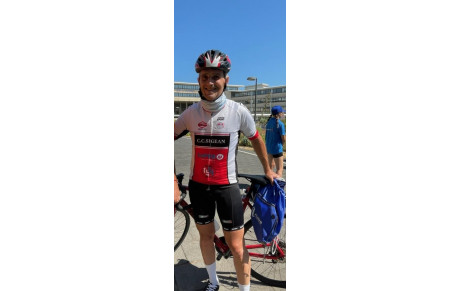 Notre ami David RENEAULT a chuté en vélo