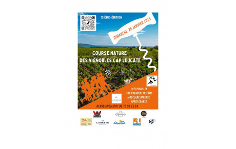 Course a pied &quot;Vignobles Cap Leucate&quot; le 26 janvier 2025
